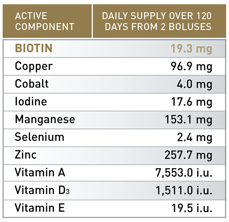 ALL-TRACE BIOTIN GOLD