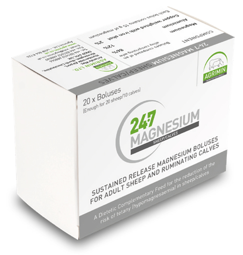 24·7  MAGNESIUM SHEEP/CALVES